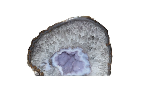 Agate Geode with Natural Trim